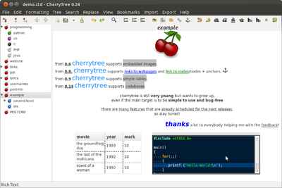 cherrytree-main_window_text.png