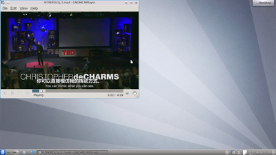播放视频，红米手机，Ubuntu 12.04，XServer XSDL， KDE