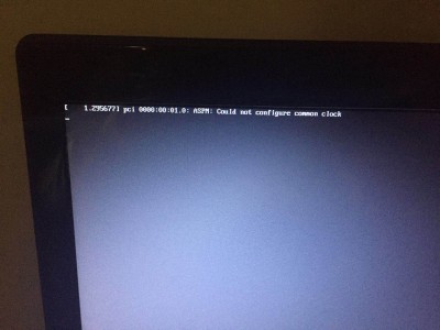 [ 1.295677] pci 0000:00:01.0: ASPM: Could not configure common clock