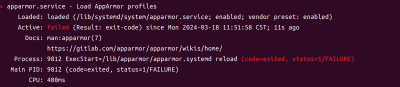 apparmor服务启动失败.png