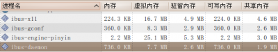 ibus内存占用