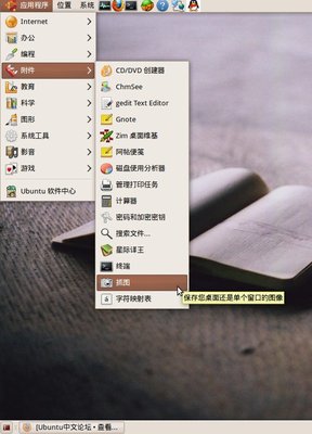 选择“抓图”工具