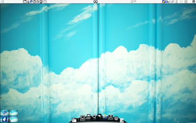 我的Ubuntu 桌面：明媚蓝.png