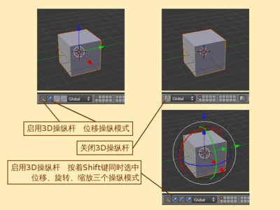 3D操纵杆