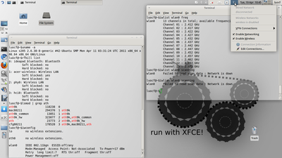 screenshot with info