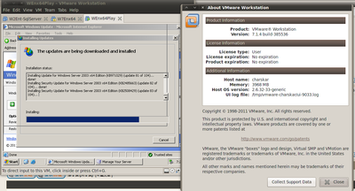 VMware Workstation 7.1.4截图
