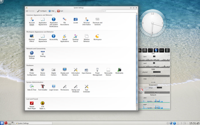 slackware 13.37 + kde 4.5.5 ：）