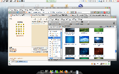 很简单的compiz-fusion+awn