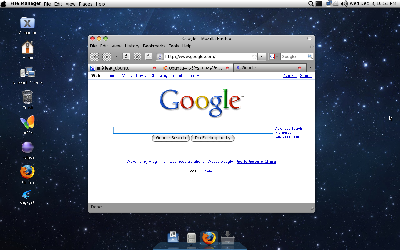My MAC style desktop.