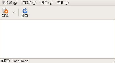 添加打印机的初始界面