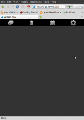 我的mini web qq 截图